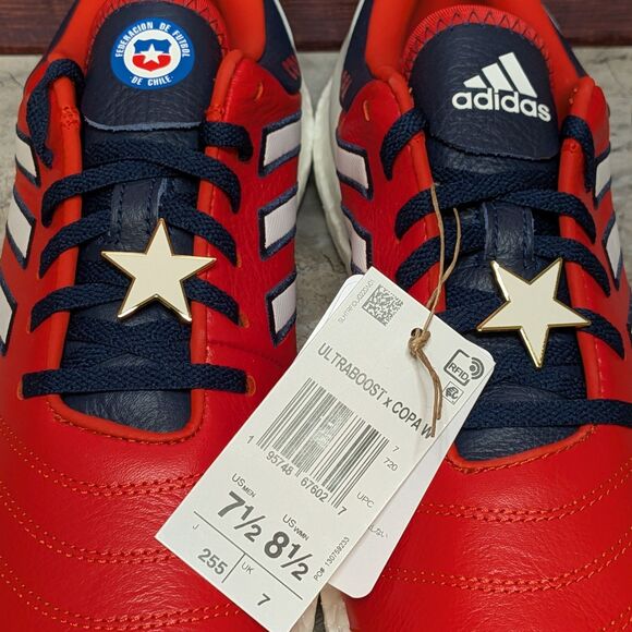 Adidas UltraBoost DNA  Copa World Cup Men\'s 7.5 Chile Red Running Shoes GW7270 main image 8